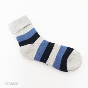 Premium quality men socks mid-calf length polyester socks
