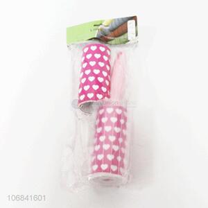 Bulk price 2pcs plastic handle sticky lint roller with refills