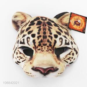 Factory price Halloween party supplies simulation leopard mask