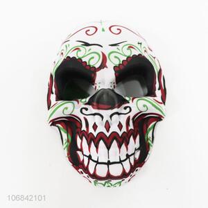 Wholesale creative colorful horrible Halloween skull mask