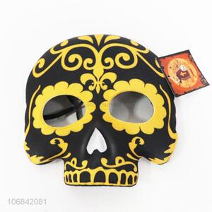 New design Halloween party supplies golden skull mask