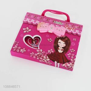 Unique Design Handbag Shape Notebook With Lock