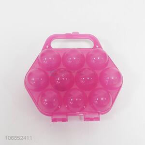 Good quality portable 10 holdes plastic egg holder