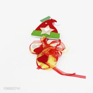 New design Christmas tree decoration non-woven hat pendant