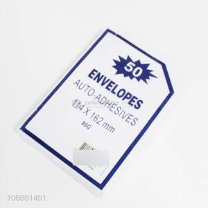 Wholesale price custom 50 pieces paper envelopes