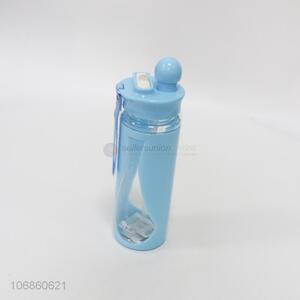 Fashion Style Plastic Water Bottle With Straw