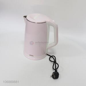High sales home appliance 2L anti-scald 2-layer stainless steel electric kettle