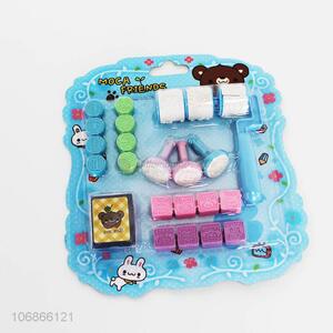 Suitable price kids DIY drawing toys plastic stamper set