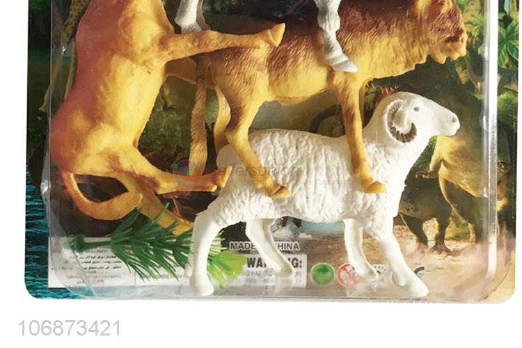 Realistic Model Plastic Animal Model Toy Set