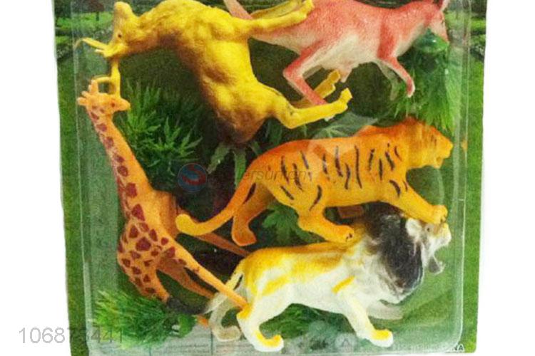 Hot Sale Realistic Wild Animal Model Toy Set