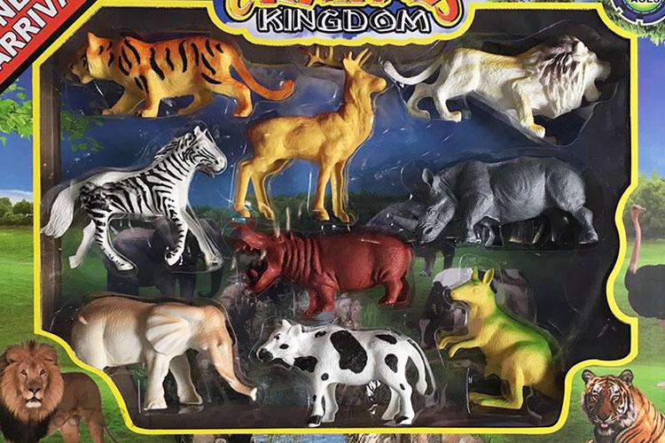 New Arrival Simulation Animal Model Educational Toy Set