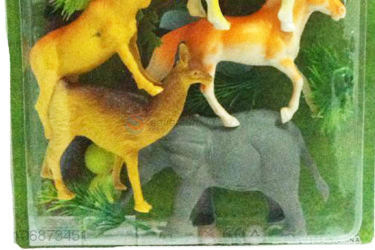 Cheap Preschool Educational Wild Animal Model Toys