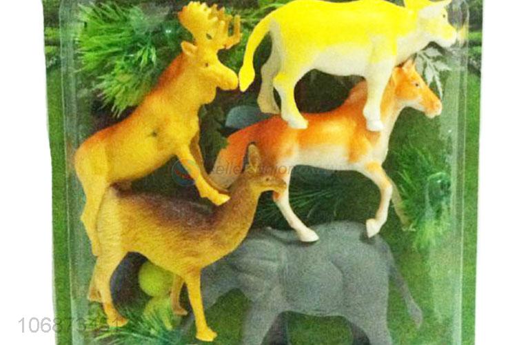 Cheap Preschool Educational Wild Animal Model Toys