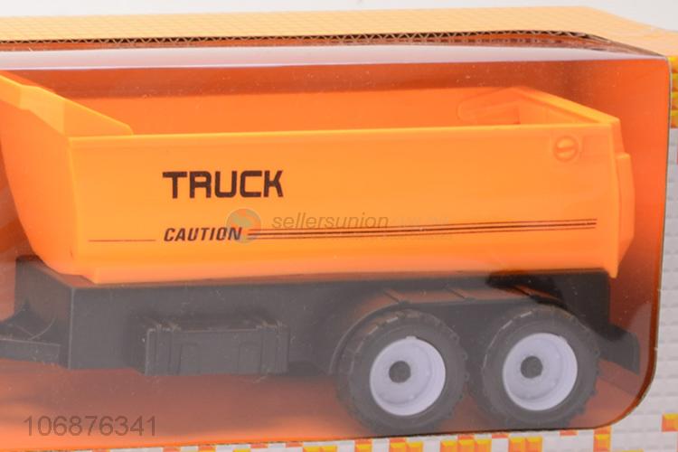 Best Design Plastic Inertial Engineering Plastic Truck Toy For Kids