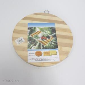 Good sale eco-friendly natural round bamboo chopping board