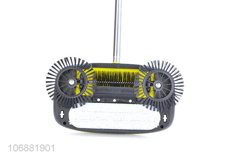 Prefessional supply hand-push cordless floor roller brush floor sweeper