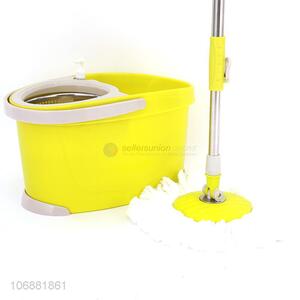 Premium products home cleaning mop spin microfiber mop with cleaning bucket