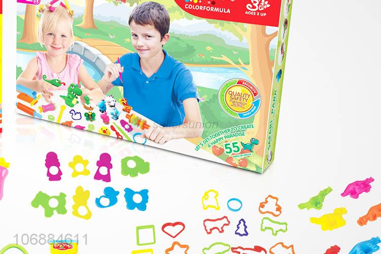 New arrival colorful reusable modelling clay plasticine molds for kids
