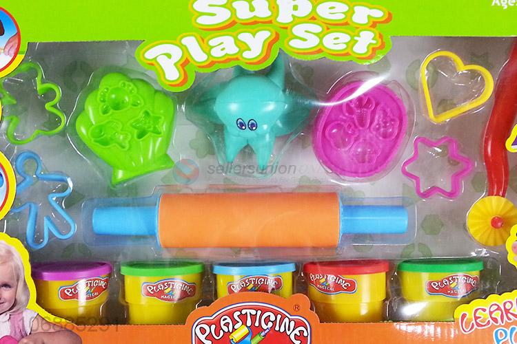 Good sale non-toxic kids plasticine modeling clay toys with clay tools