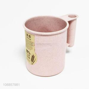 Wholesale eco-friendly reusable wheat plastic cup