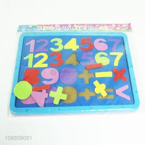 Wholesale newest children education colorful numbers puzzle