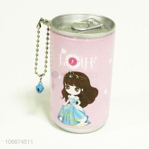 High Sales Cartoon Mini Cleaning Wet Wipe Tissue Canister With Key Chain