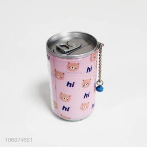 Lovely design 30pcs mini wet tissues in cartoon canister