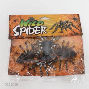 Wholesale Halloween decoration horrible plastic wild spiders