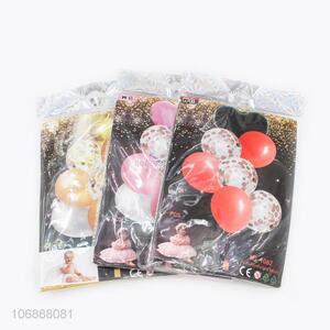 China manufacturer party decoration foil latex paillette balloon