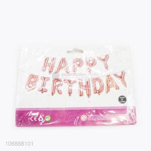China maker birthday party supplies letters shape foil balloons