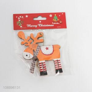 Wholesale Christmas Decoration Cartoon Wooden Crafts