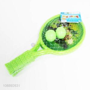 Low price kids mini plastic tennis racket set toys