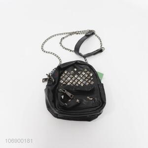 Wholesale hottest mini pu leather shoulder bag with rivets