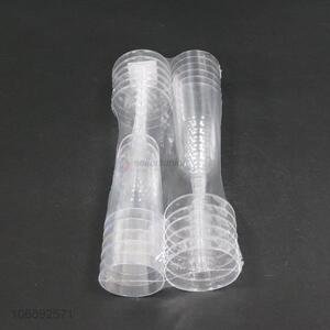 Competitive price disposable transparent plastic wine tasting cup