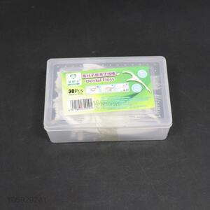 Bottom Price 30PC Eco-Friendly Dental Floss Picks Degradable