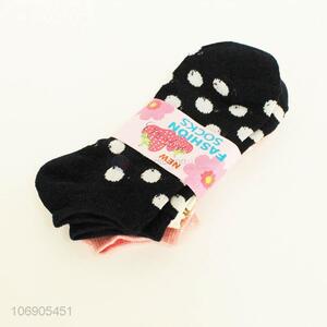 Wholesale 3 Pairs Soft Ankle Socks Short Sock