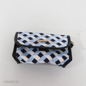 Good quality trendy pattern pu leather makeup bag