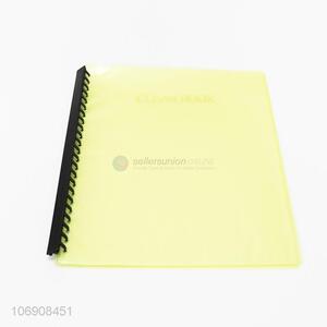 New designed plastic pp file bag carrying file folder