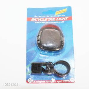 Premium products solar energy rechargeable bicycle tail light