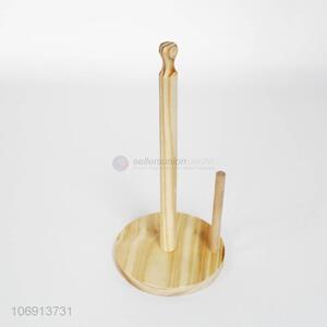 Promotional Products Natural Wooden Collection Standing Paper Towel Holder