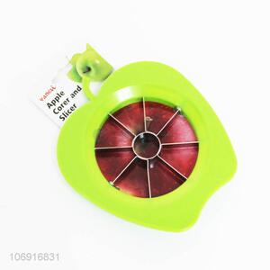 Newest plastic apple cutter and core hole cutters for kitchen gadgets