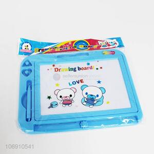 Wholesale kids stationery toy drawing board plastic magnetic color board tablet toys