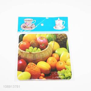High Sales Fruit Pattern Eco-friendly Heat Resistant Hot Pads