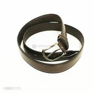 Best Quality Solid Buckle Leather Belt For Man