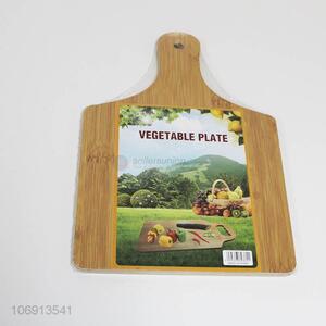 Competitive price bamboo vegetable cutting board serving plate