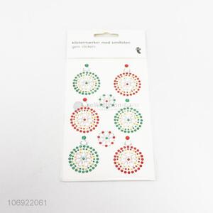 Creative design decorative flower acrylic stone stickers