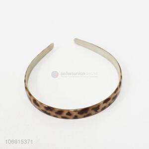 Factory sell wide hair band durable plastic hair accessories