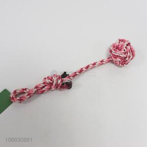 Custom Polyester Woven Chew Rope Pet Chew Toy