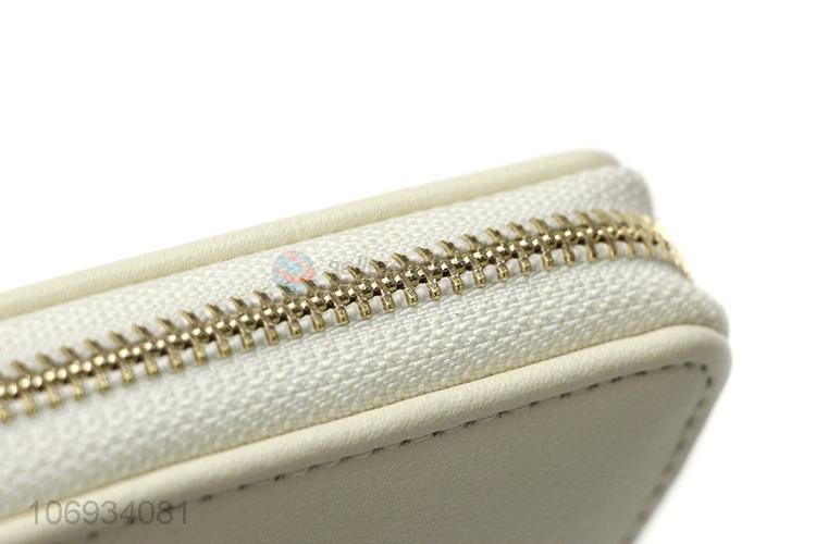 New Arrival Fashion Women Card Holder Wallet Leather Zipper Purse