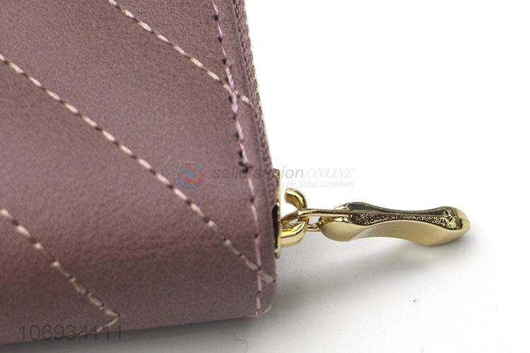 Best Quality Leather Long Wallet Fashion Women Card Holder